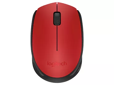 Logitech M171 Red Mysz Bezprzewodowa 910-004641