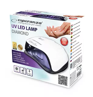 Esperanza Lampa UV LED do lakieru hybrydowego DIAMOND