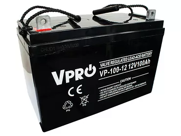 Akumulator VPRO 100 Ah 12V AGM VRLA