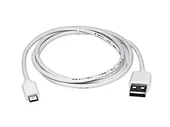 Kabel REAL-EL USB 2.0 Pro AM micro type B 0.6m Biały