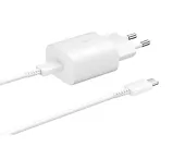 Ładowarka Samsung 25W Travel Adap EP-TA800 w/o cable white,C to C Cable