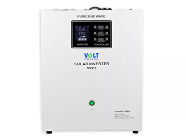 Inwerter solarny SINUS PRO 2200 S 12/230V (1400/2200W) + 40A MPPT (100V)