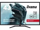 Monitor 42,5" IIYAMA G4380UHSU-B1 | VA | 3840x2160 (4K UHD) | 144Hz | 0,4ms | HDR | FreeSync | Flicker free  |