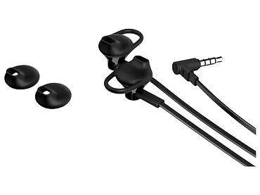 Douszne słuchawki z mikrofonem HP 150 - czarne (X7B04AA)
