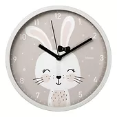 Zegar ścienny dziecięcy Lovely Bunny