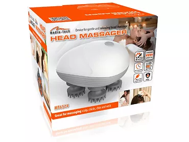 Masażer do delikatnego i relaksującego masażu głowy Media-Tech Head Massager MT6524
