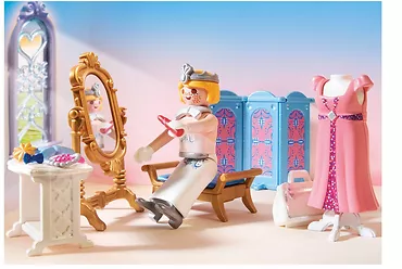 Playmobil Zestaw z figurką Princess 70454 Garderoba z wanną