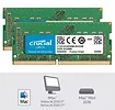 Crucial Pamięć DDR4 SODIMM do Apple Mac 64GB(2*32GB)/2666 CL19 (16bit)