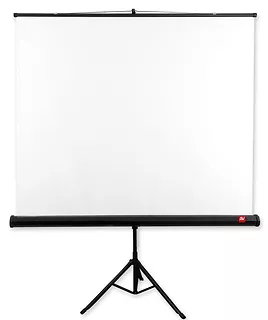 Ekran na statywie Tripod Standard 175, 1:1, 175x175cm, powierzchnia biała, matowa