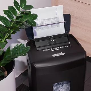 Qoltec Niszczarka AFIADO z automatycznym podajnikiem papieru | Micro cut | 23L