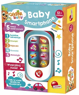 Lisciani Carotina Elektroniczny Baby Smartfon
