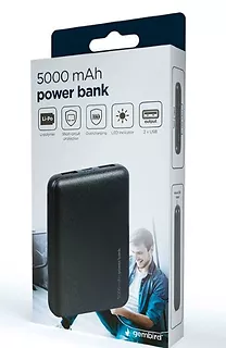PowerBank 5000 mAh czarny