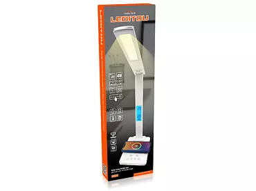Lampa biurkowa LED z ładowarką indukcyjną Media-Tech LEDITOU MT222