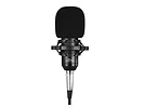 Mikrofon studyjny z zestawem akcesoriów pojemnościowy Media-Tech MT397S Srebrny