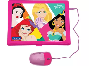 Dwujęzyczny laptop edukacyjny Lexibook Disney Princess pol/ang