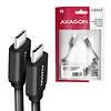 AXAGON BUCM-CM20TB Kabel Twister USB-C - USB-C, 1.1m USB2.0 3A ALU