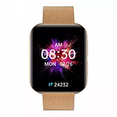 Garett Electronics Smartwatch GRC MAXX Złoty stalowy
