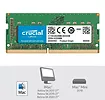 Crucial Pamięć DDR4 SODIMM do Apple Mac 16GB(1*16GB)/2666 CL19 (8bit)