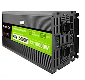 Green Cell Przetwornica LCD 48V 5000W/10000W Czysty sinus z wywietlaczem
