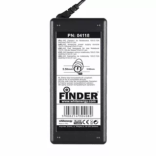 Zasilacz 19V | 3.15A 60W wtyk 5.5*3.0mm + pin Samsung 04118