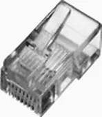 Wtyk RJ45 kat.5e uniwersalny drut/linka 8P8C 100szt