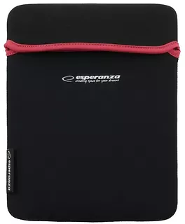 Esperanza ETUI NA TABLET 10 CALI BLACK/RED