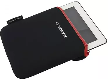 Esperanza ETUI NA TABLET 10 CALI BLACK/RED