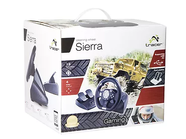 Kierownica Tracer Sierra PC + Gra