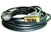Kabel HDMI-DVI 7.5M (pozłacane końcówki)