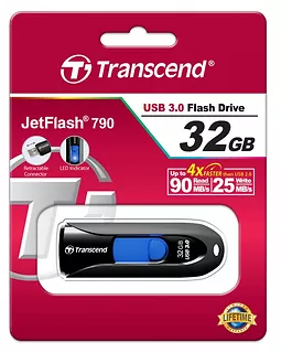 Transcend JETFLASH 790 32GB USB3 BLACK