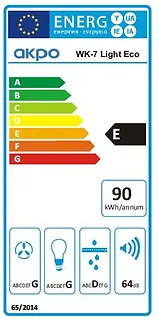 Akpo WK-7 Light eco 50 biały