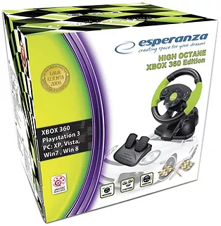 Esperanza Kierownica High Octane Xbox Edition