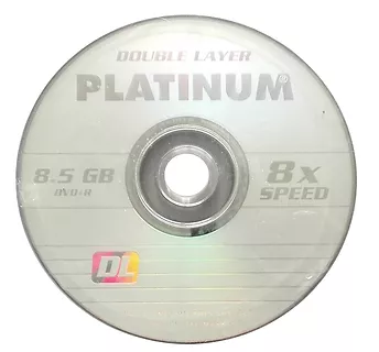 Platinum DVD+R 8,5GB 8x Double Layer Szpindel 25 szt.