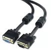 Gembird Przedłużacz 15F/15M VGA EKRAN+FERRYT 10M BLACK