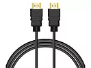 Kabel HDMI 2m SAVIO CL-05  czarny, złote końcówki, v1.4 high speed, ethernet/3D