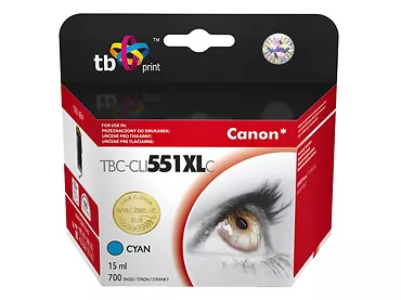 Tusz do Canon PIXMA MX 925 TBC-CLI551XLCY CY