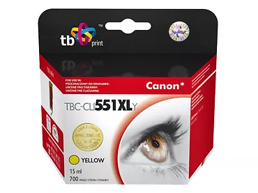 Tusz do Canon PIXMA MX 925 TBC-CLI551XLYE YE