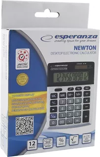 Elektroniczny kalkulator biurkowy Esperanza NEWTON