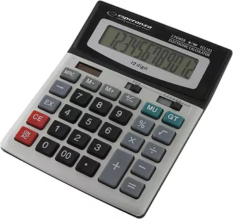 Elektroniczny kalkulator biurkowy Esperanza EULER