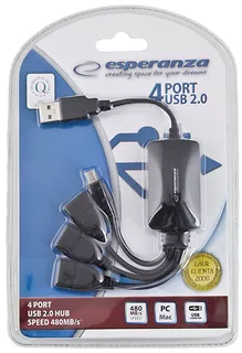 Hub USB 4 porty Esperanza EA114