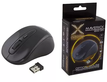 Extreme Mysz Bezprzewodowa 2.4ghz 4d Opt. USB Maverick