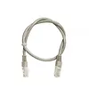 Patch cord 0,5m UTP 5e szary