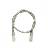 Patch cord 0,5m UTP 5e szary