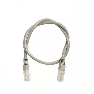 Patch cord 0,5m UTP 5e szary