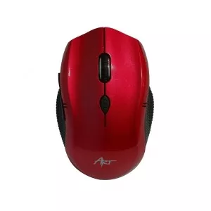 Mysz bezprzewodowo-optyczna AM-87C czerwona