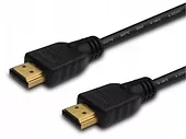 Kabel HDMI 20m, SAVIO CL-75 złote końcówki, v1.4 high speed, ethernet/3D