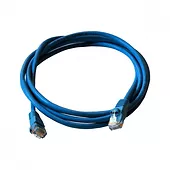 Patch cord 1m niebieski UTP 5e