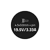 Zasilacz do HP Compaq 65W | 19.5V | 3.33A | 4.5*3.0+pin