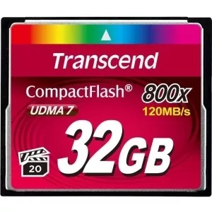 Transcend CF Card (800X) 32GB