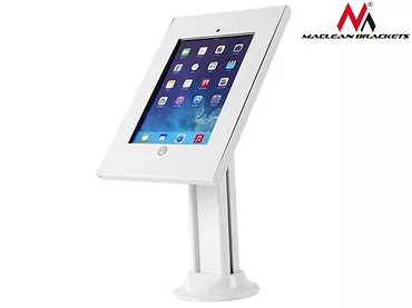 Maclean Stojak uchwyt reklamowy do tabletu, biurkowy z blokadą, MC-677 iPad 2/3/4/Air/Air2